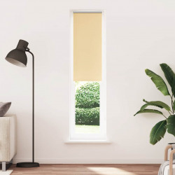 Roleta zaciemniająca beżowa 55x210 cm Szerokość tkaniny 50,7 cm