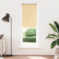 Roleta zaciemniająca beżowa 70x210 cm Szerokość tkaniny 65,7 cm