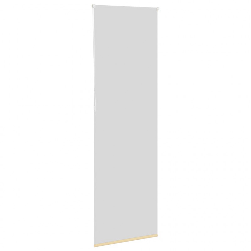Roleta zaciemniająca beżowa 75x210 cm Szerokość tkaniny 70,7 cm