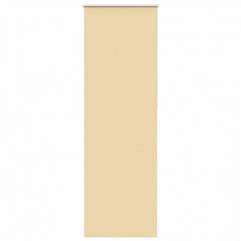 Roleta zaciemniająca beżowa 85x210 cm Szerokość tkaniny 80,7 cm