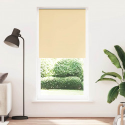 Roleta zaciemniająca beżowa 90x210 cm Szerokość tkaniny 85,7 cm