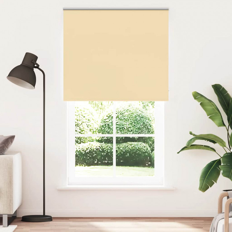 Roleta zaciemniająca beżowa 135x210cm Szerokość tkaniny 131,6cm