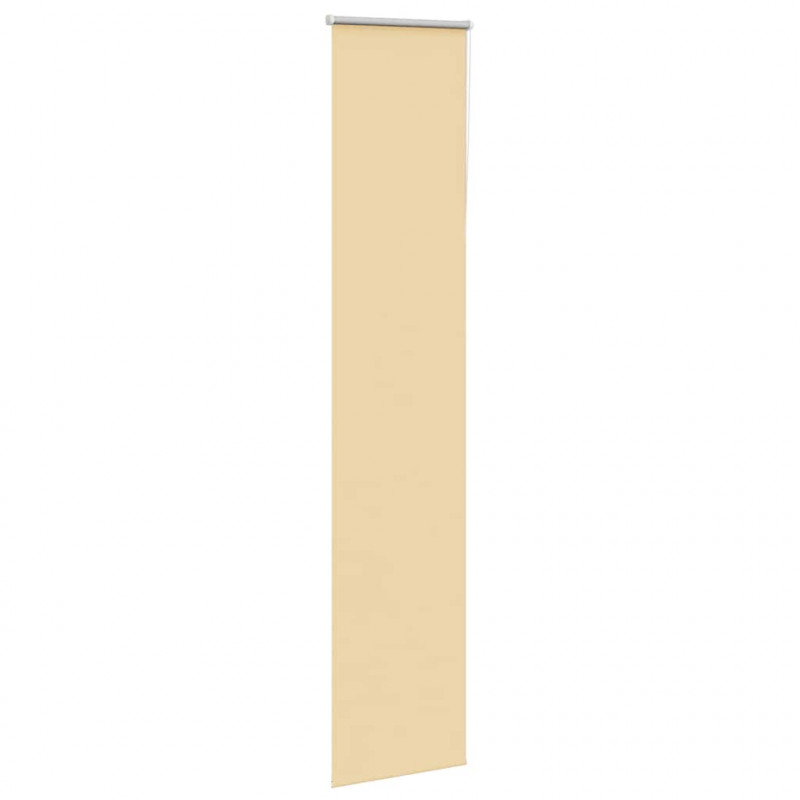 Roleta zaciemniająca beżowa 60x230 cm Szerokość tkaniny 55,7 cm