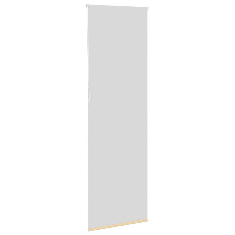 Roleta zaciemniająca beżowa 70x230 cm Szerokość tkaniny 65,7 cm