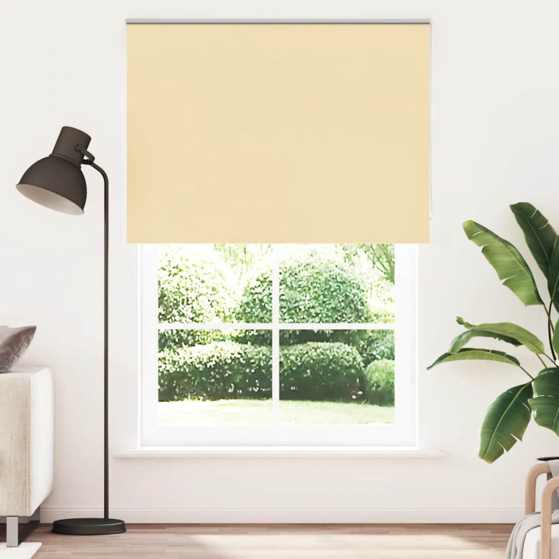 Roleta zaciemniająca beżowa 155x230cm Szerokość tkaniny 151,6cm