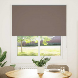 Roleta zaciemniająca kawowa 135x175 cm Szerokość tkaniny