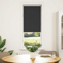 Roleta zaciemniająca czarny 40x130 cm Szerokość tkaniny 35,7 cm