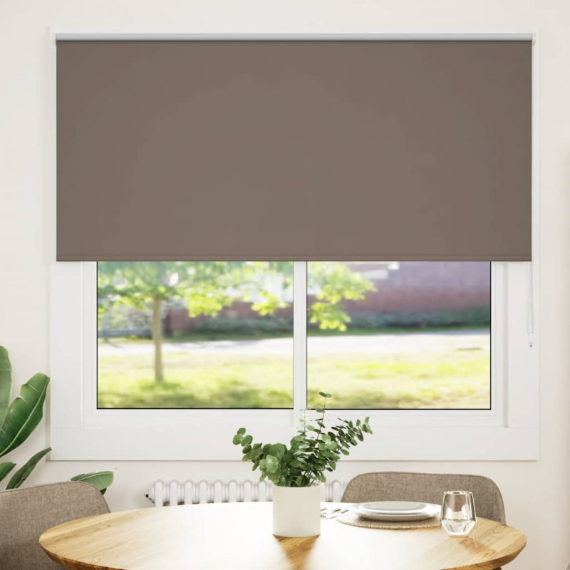 Roleta zaciemniająca kawowa 150x175 cm Szerokość tkaniny