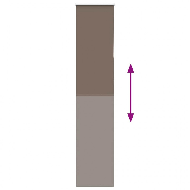 Roleta zaciemniająca Coffee 50x210 cm Szerokość tkaniny