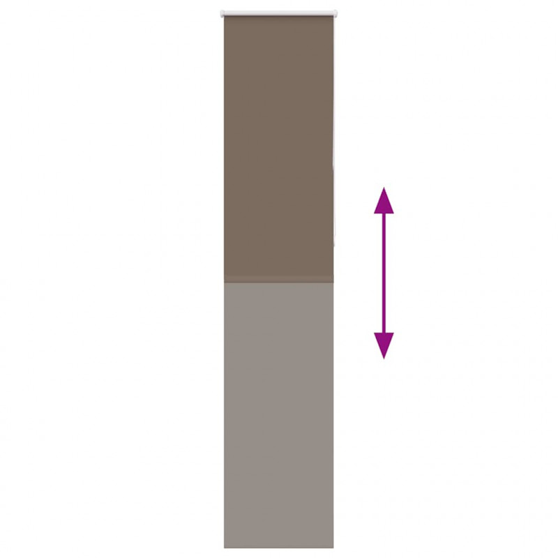 Roleta zaciemniająca Coffee 60x210 cm Szerokość tkaniny