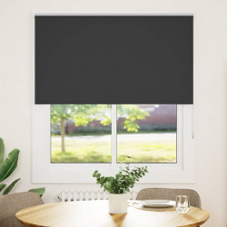 Roleta zaciemniająca czarny 130x130cm Szerokość tkaniny 126,6cm