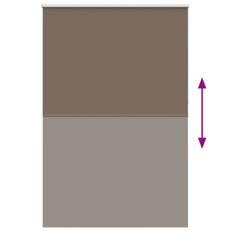 Roleta zaciemniająca Kawowa 150x210 cm Szerokość tkaniny