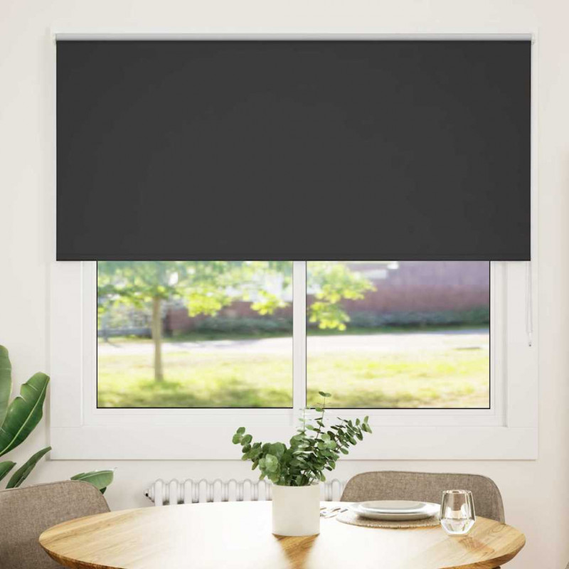 Roleta zaciemniająca czarny 155x150cm Szerokość tkaniny 151,6cm
