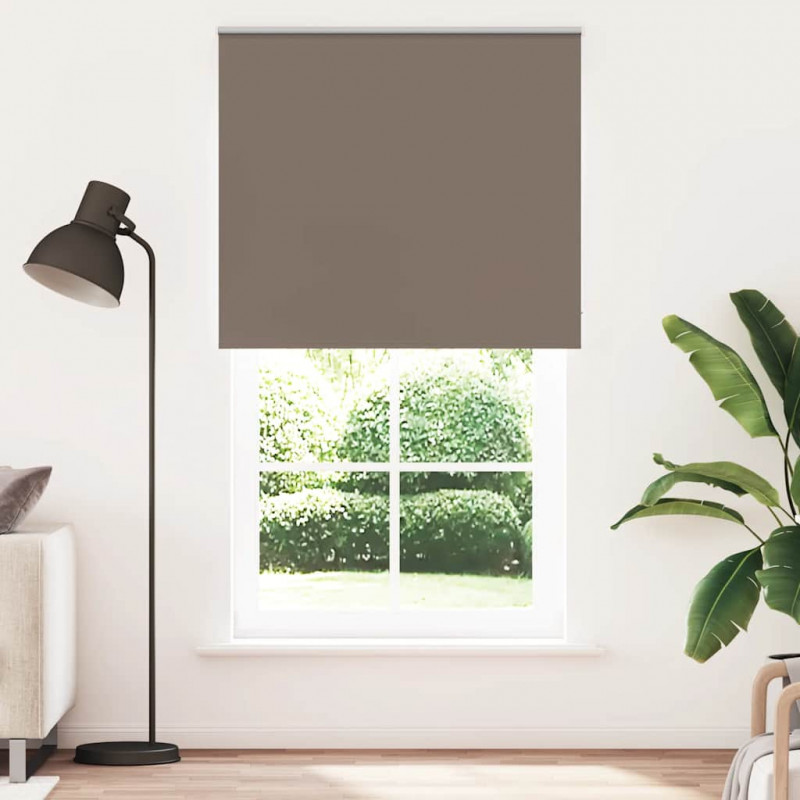 Roleta zaciemniająca kawowa 130x230 cm Szerokość tkaniny