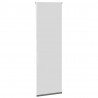 Roleta zaciemniająca szara 40x130 cm Szerokość tkaniny 35,7 cm