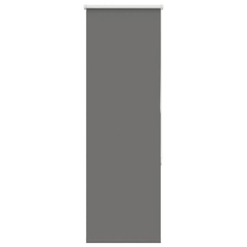 Roleta zaciemniająca szara 50x130 cm Szerokość tkaniny 45,7 cm