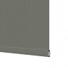 Roleta zaciemniająca szara 55x130 cm Szerokość tkaniny 50,7 cm