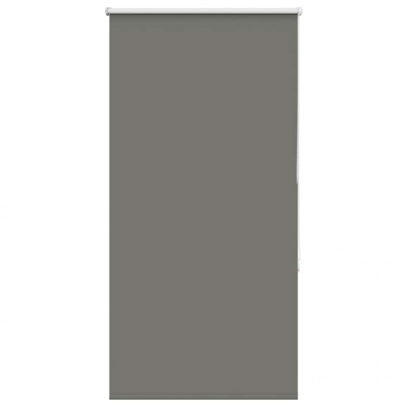 Roleta zaciemniająca szara 75x130 cm Szerokość tkaniny 70,7 cm