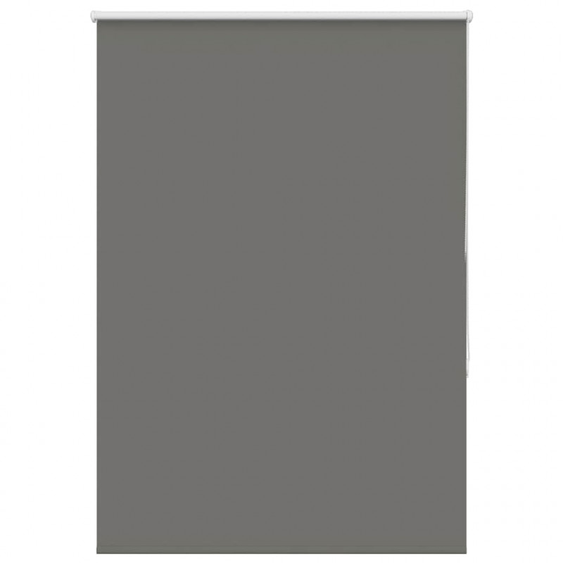 Roleta zaciemniająca szara 95x130 cm Szerokość tkaniny 90,7 cm