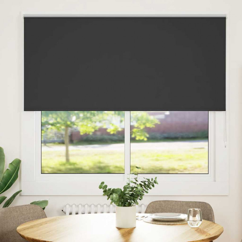 Roleta zaciemniająca czarny 150x175cm Szerokość tkaniny 146,6cm
