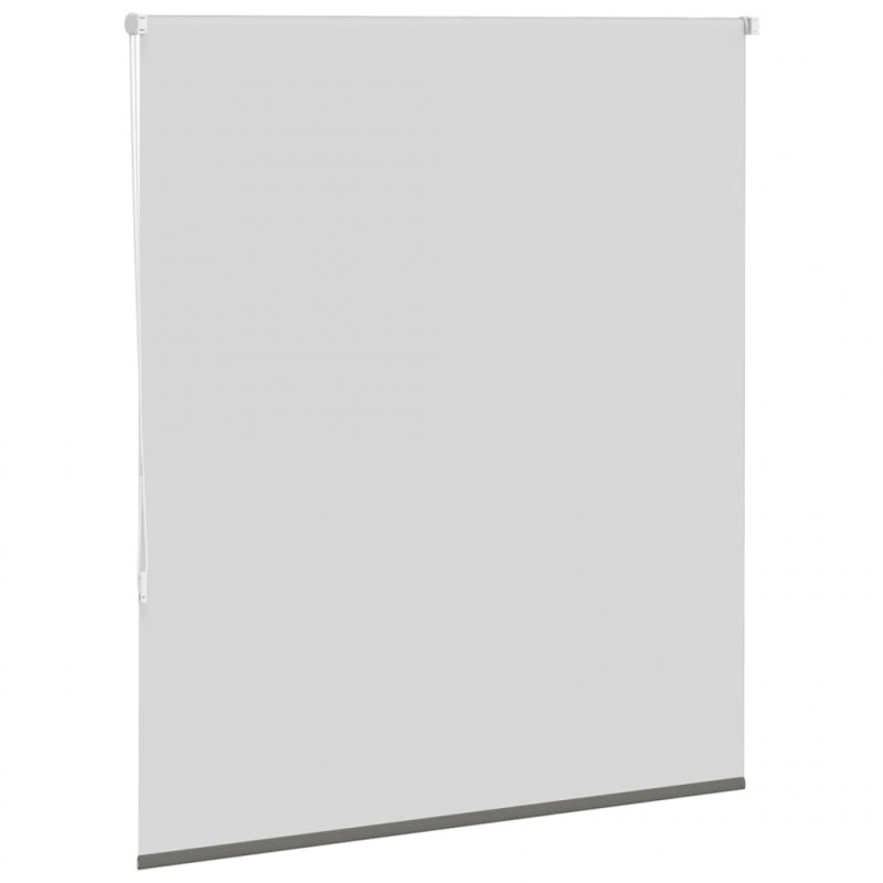 Roleta zaciemniająca szara 125x130cm Szerokość tkaniny 121,6cm