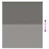 Roleta zaciemniająca szara 125x130cm Szerokość tkaniny 121,6cm