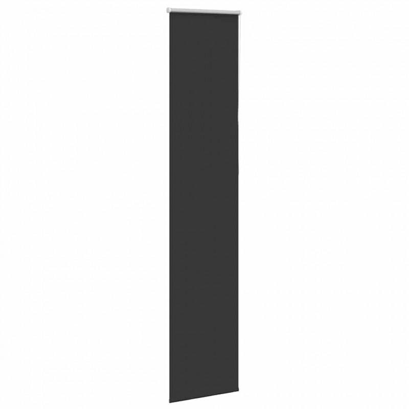 Roleta zaciemniająca czarny 40x210 cm Szerokość tkaniny 35,7 cm