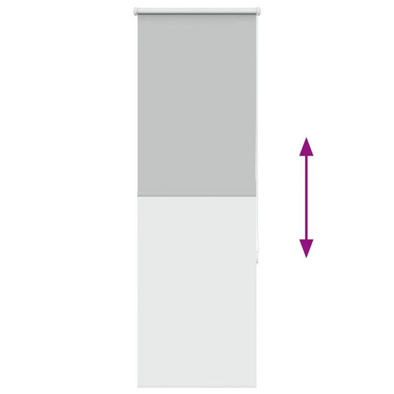 Roleta zaciemniająca 40x130 cm Szerokość tkaniny 35,7 cm