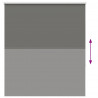 Roleta zaciemniająca szara 130x130cm Szerokość tkaniny 126,6cm