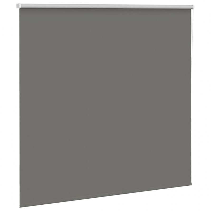 Roleta zaciemniająca szara 145x130cm Szerokość tkaniny 141,6cm