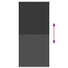 Roleta zaciemniająca czarny 105x210cm Szerokość tkaniny 100,7cm