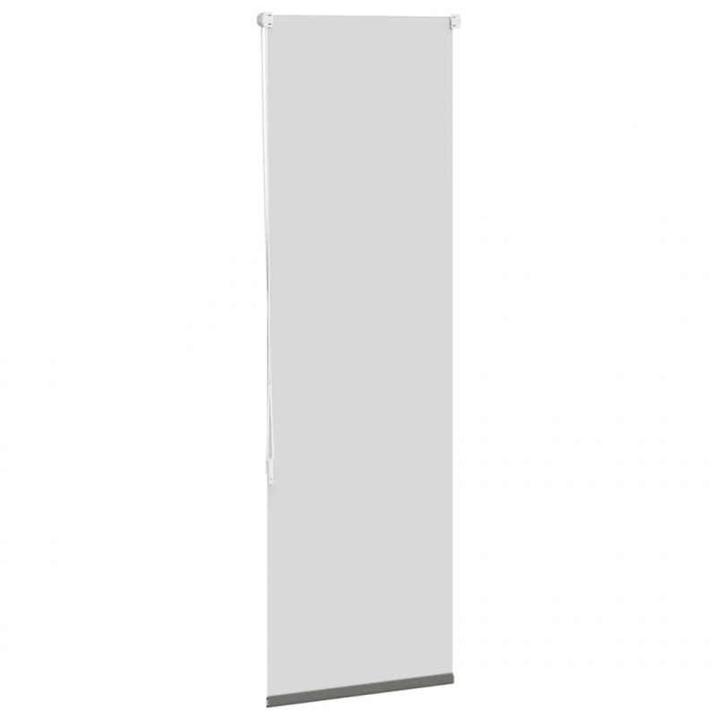 Roleta zaciemniająca szara 60x150 cm Szerokość tkaniny 55,7 cm