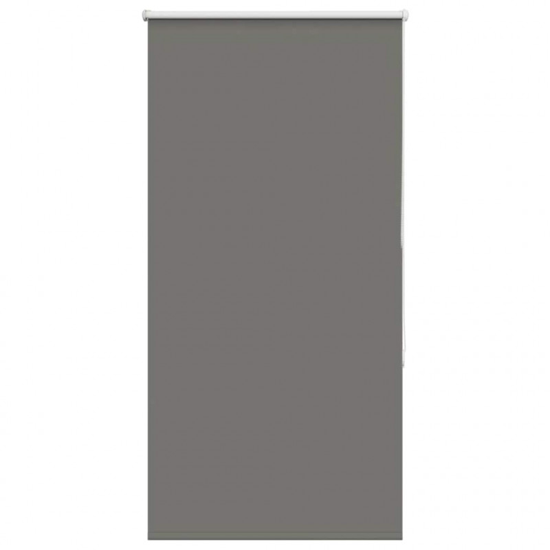 Roleta zaciemniająca szara 75x150 cm Szerokość tkaniny 70,7 cm