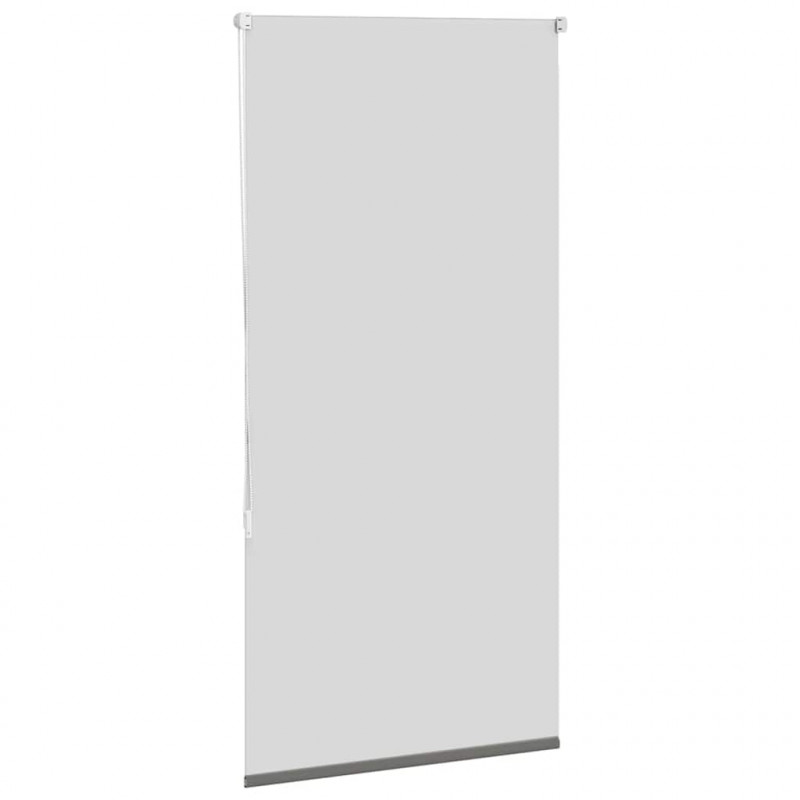 Roleta zaciemniająca szara 80x150 cm Szerokość tkaniny 75,7 cm