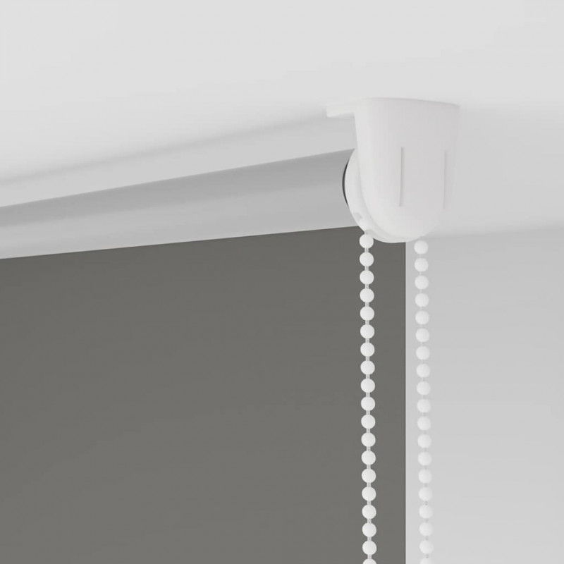 Roleta zaciemniająca szara 80x150 cm Szerokość tkaniny 75,7 cm