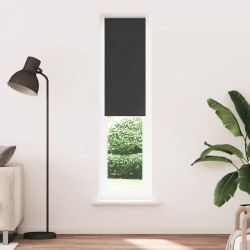 Roleta zaciemniająca czarny 55x230 cm Szerokość tkaniny 50,7 cm