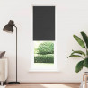 Roleta zaciemniająca czarny 80x230 cm Szerokość tkaniny 75,7 cm