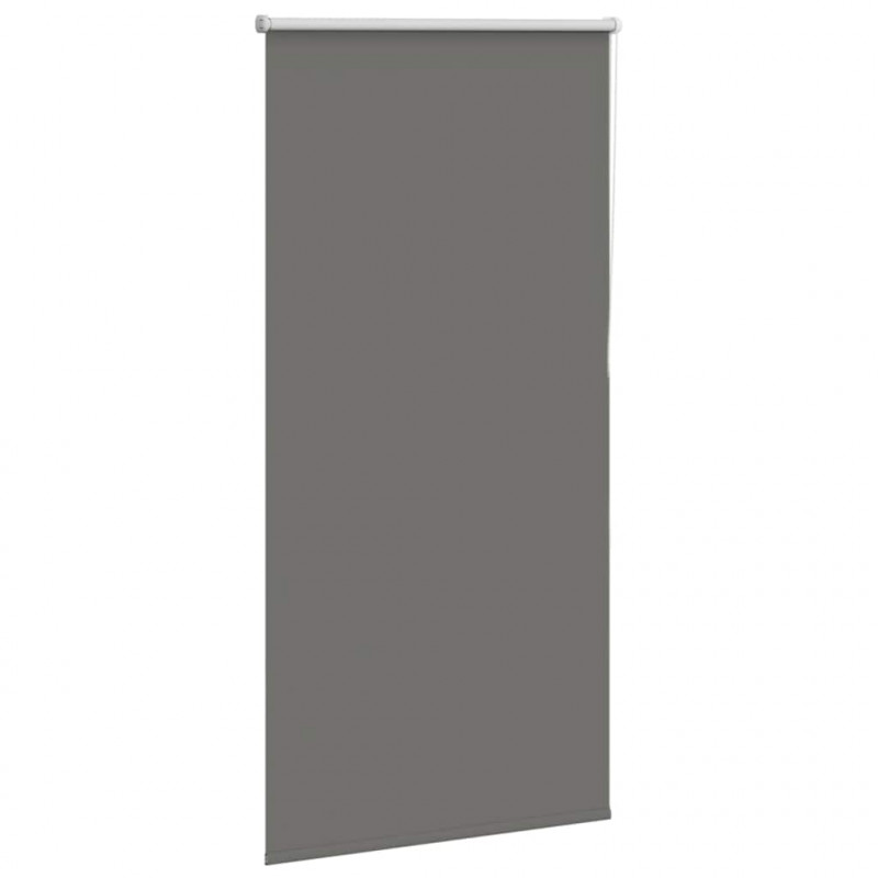 Roleta zaciemniająca szara 75x175 cm Szerokość tkaniny 70,7 cm