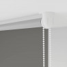 Roleta zaciemniająca szara 95x175 cm Szerokość tkaniny 90,7 cm