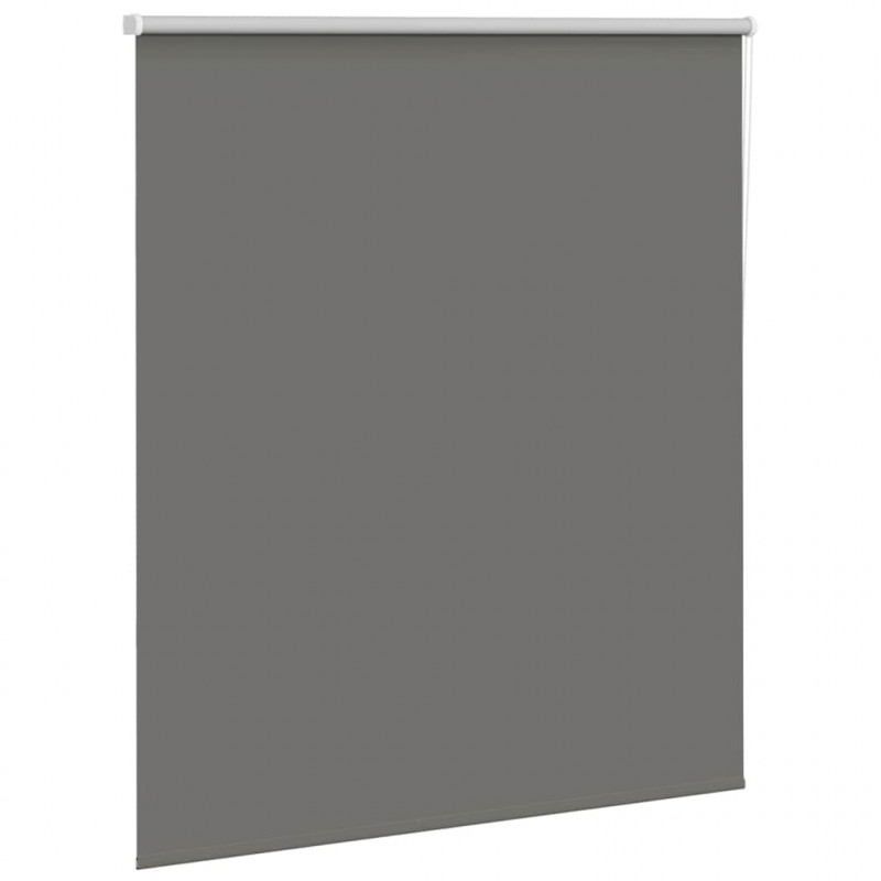 Roleta zaciemniająca szara 130x175cm Szerokość tkaniny 126,6cm