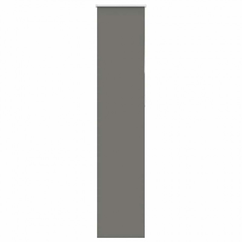 Roleta zaciemniająca szara 40x210 cm Szerokość tkaniny 35,7 cm