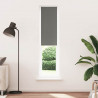 Roleta zaciemniająca szara 60x210 cm Szerokość tkaniny 55,7 cm
