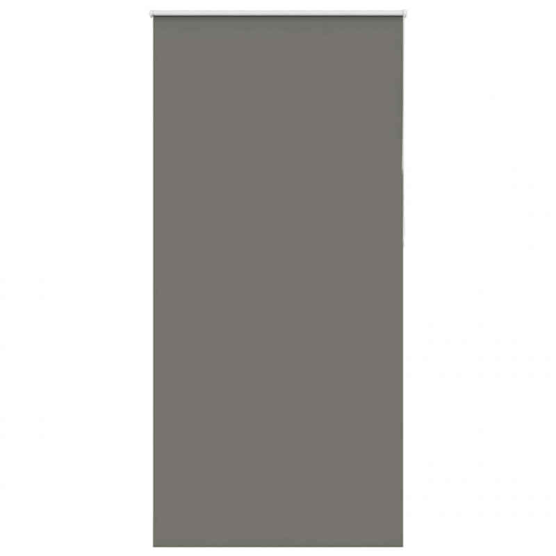 Roleta zaciemniająca szara 90x210 cm Szerokość tkaniny 85,7 cm