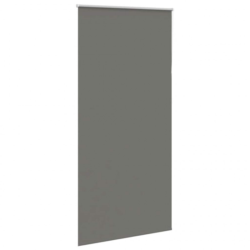 Roleta zaciemniająca szara 95x210 cm Szerokość tkaniny 90,7 cm