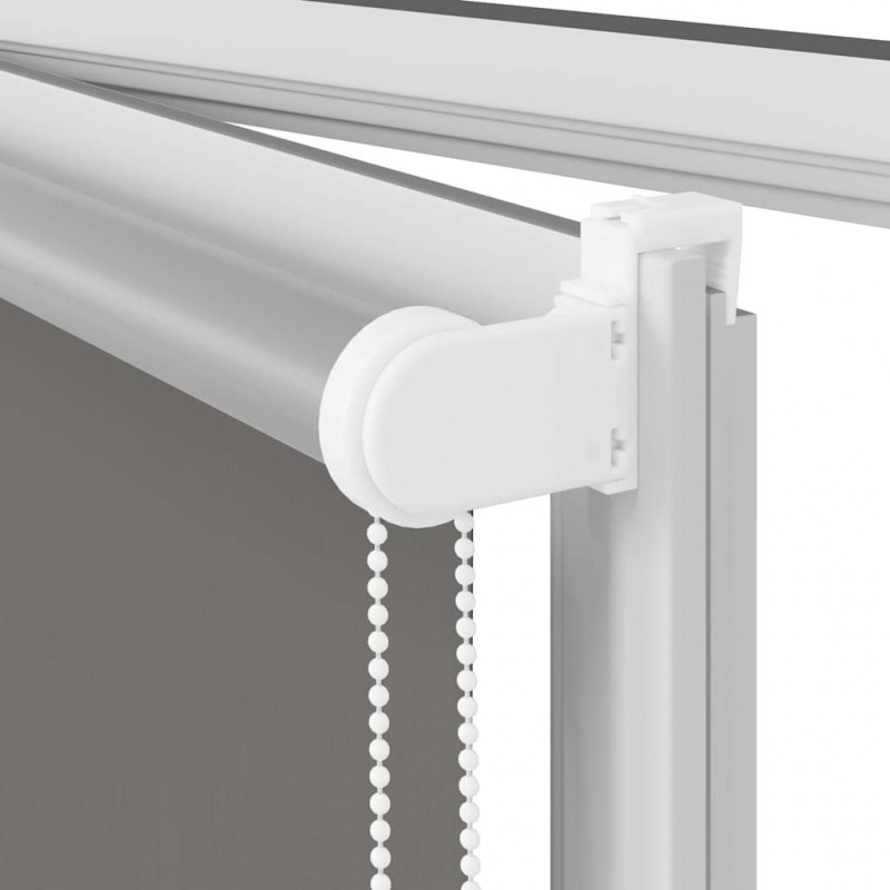 Roleta zaciemniająca szara 140x210cm Szerokość tkaniny 136,6cm