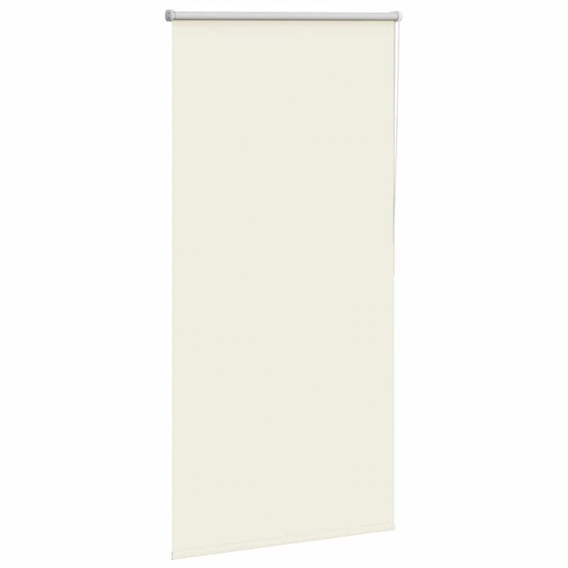 Roleta zaciemniająca Off White 75x130 cm Szerokość tkaniny