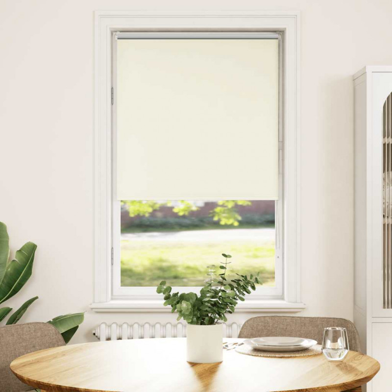 Roleta zaciemniająca Off White 85x130 cm Szerokość tkaniny