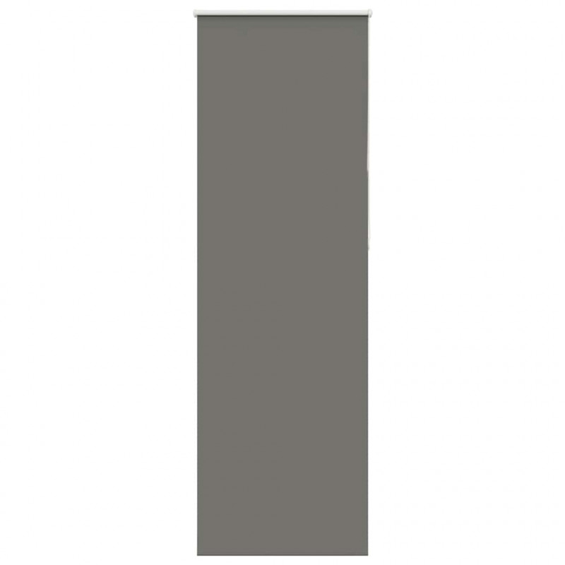 Roleta zaciemniająca szara 65x230 cm Szerokość tkaniny 60,7 cm