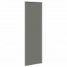 Roleta zaciemniająca szara 70x230 cm Szerokość tkaniny 65,7 cm