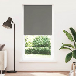 Roleta zaciemniająca szara 100x230 cm Szerokość tkaniny 95,7cm